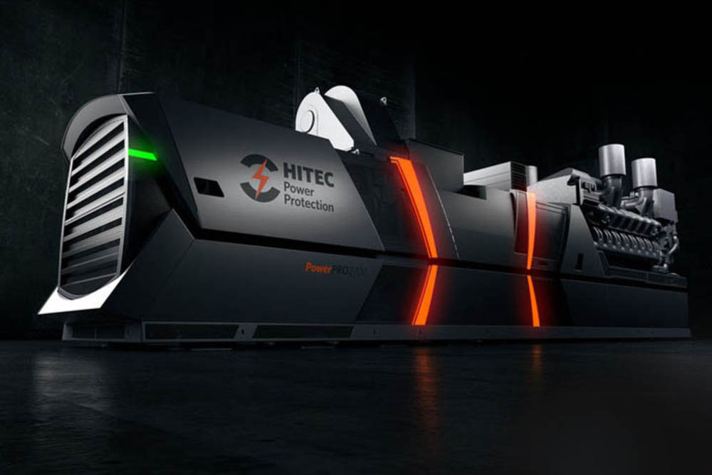 Rendering voor de nieuwe machinebehuizing van de Hitec Power PRO2700.
